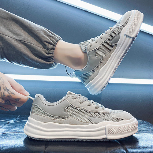 Damen Sportliche Sneakers mit atmungsaktivem Mesh und bequemer Dämpfung R&B