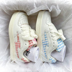 Damen Sneaker im modernen Karomuster mit strapazierfähiger Sohle R&B