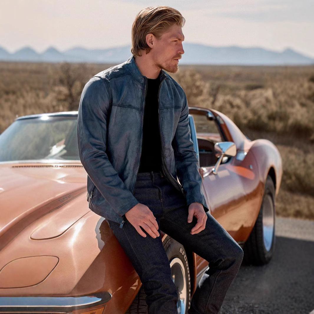 Herren jacke im klassischem Design mit praktischen Taschen R&B