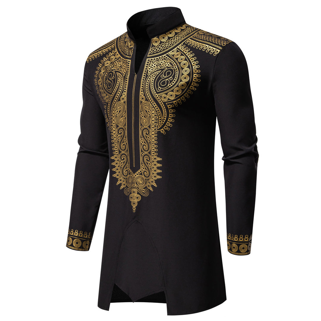 Herren Traditionelles Kaftan-Outfit mit einzigartiger Stickerei R&B