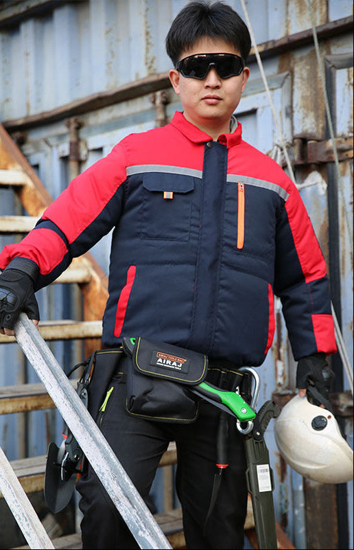 Herren robuste Arbeitsjacke mit reflektierenden Elementen R&B