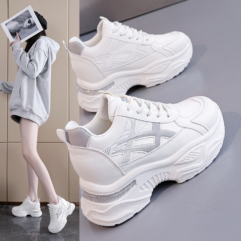 Damen Chunky Sneakers mit dämpfender Sohle und trendigem Design R&B