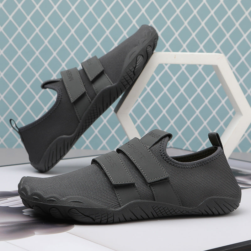 Damen Wassersportschuhe mit verstellbarem Klettverschluss und rutschfester Sohle