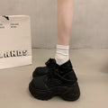 Damen Komfortable Sneaker mit atmungsaktiven Netz-Einsätzen