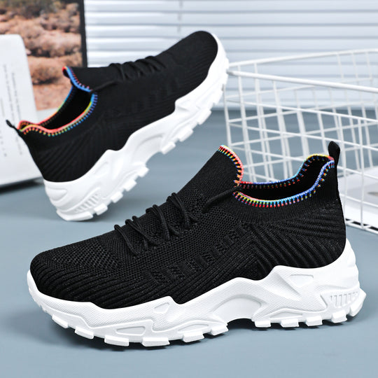 Damen Sportliche und flexible Sneakers mit atmungsaktivem Obermaterial R&B
