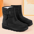 Damen Isolierte Winterstiefel mit praktischem Klettverschluss R&B