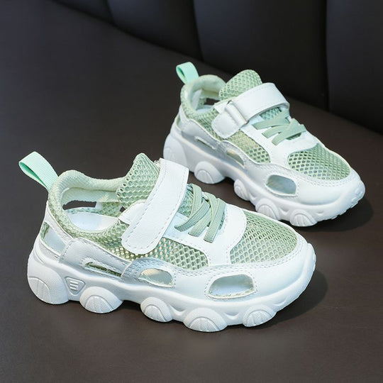 Damen Atmungsaktive Freizeitsneaker mit verstellbarem Klettverschluss und rutschfester Sohle R&B