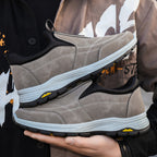 Damen Bequeme und strapazierfähige Slipper Schuhe mit rutschfester Sohle R&B
