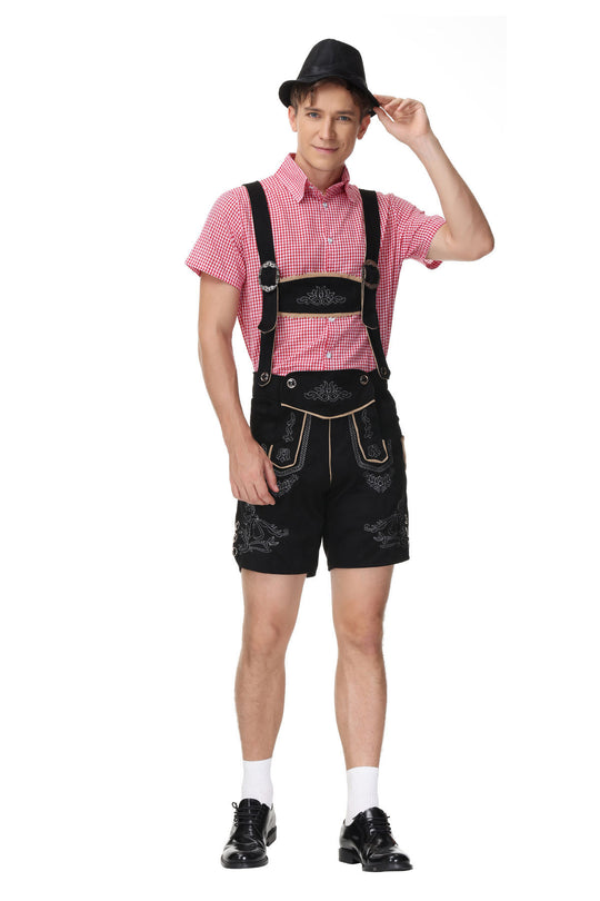 Herren Stilvolles Trachten-Outfit mit aufwändigen Stickereien und modernen Akzenten R&B