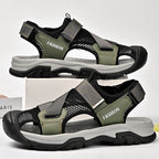 Damen Atmungsaktive Sport-Sandalen mit rutschfester Sohle und verstellbaren Riemen R&B