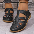Damen Bequeme Clogs mit verstellbarem Riemendesign und rutschfester Sohle R&B