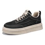 Damen Sneakers mit modischer Plateau-Sohle R&B