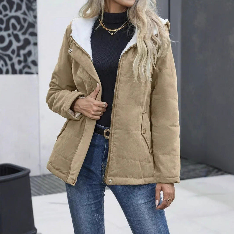 Damen modische Winterjacke R&B