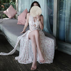 Damen Zweiteiler-Set mit floralen Details und luftigem Design R&B