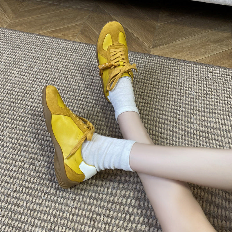 Damen Sportliche Sneaker mit atmungsaktiver Oberflächenstruktur R&B