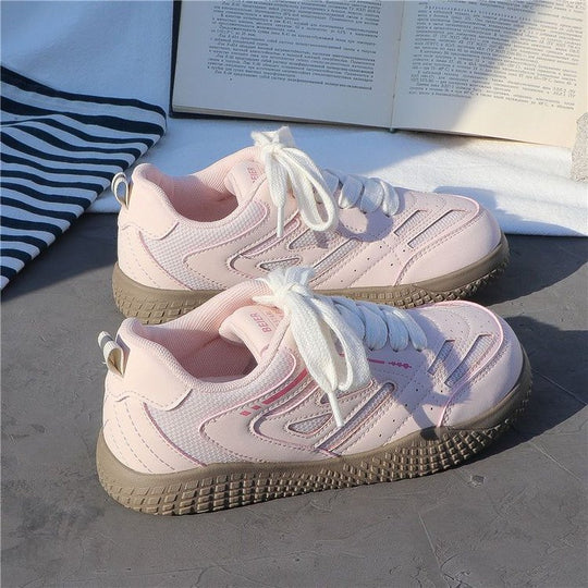 Damen Sportliche Sneakers mit innovativen atmungsaktiven Mesh-Einsätzen und rutschfester Sohle R&B