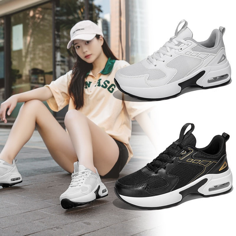 Damen Komfortable Sneakers mit atmungsaktivem Obermaterial und dämpfender Sohle