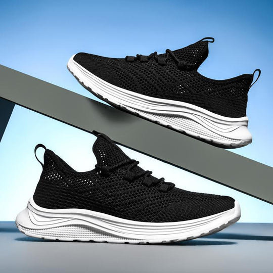 Damen Lightweight Lauf Sneakers mit atmungsaktivem Obermaterial und dämpfender Sohle R&B