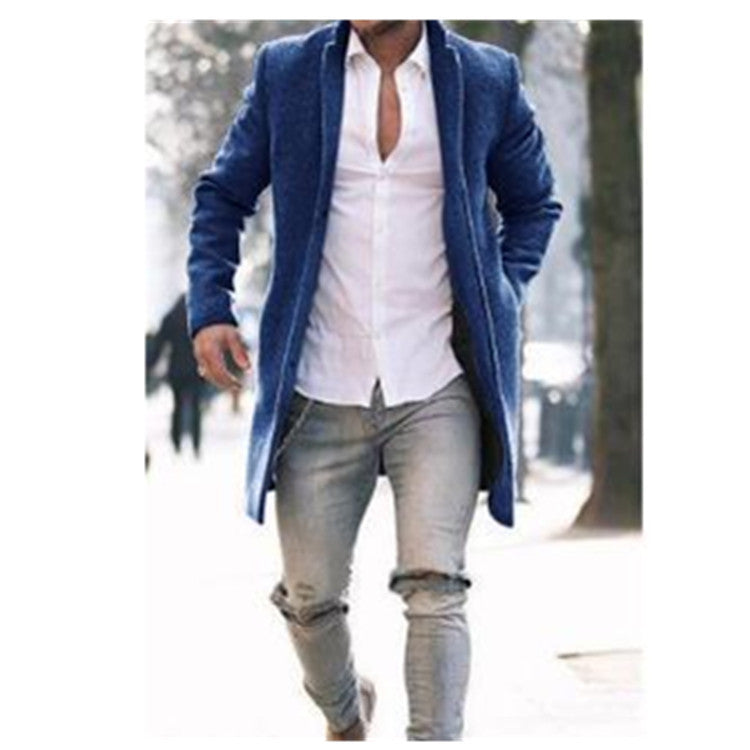 Herren elegante Wolljacke R&B