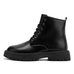 Damen Modische Winterstiefeletten mit rutschfester Profilsohle und robustem Obermaterial