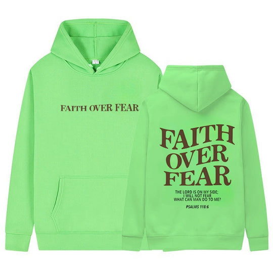 Damen Kapuzenpullover mit inspirierendem Schriftzug und hochwertiger Baumwolle R&B