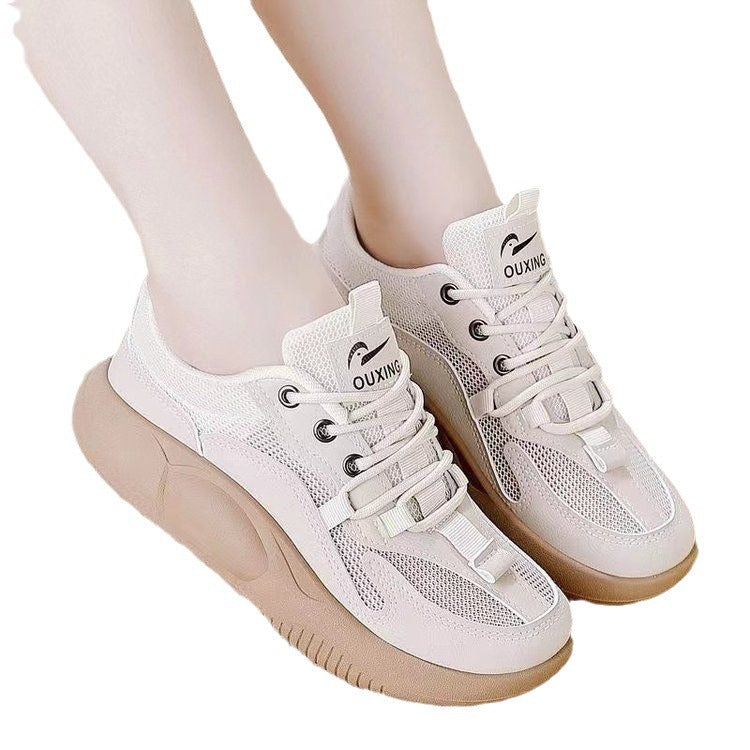 Damen Sportliche Sneakers mit atmungsaktiver Mesh-Oberfläche und komfortabler Sohle