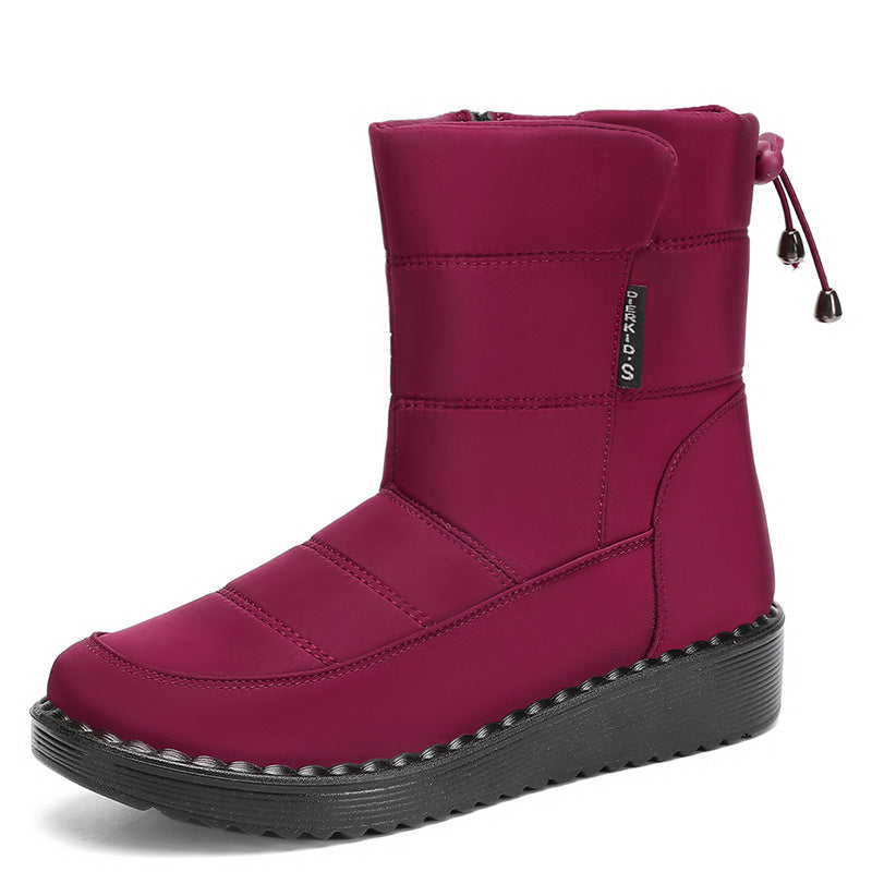 Damen Winterboots mit warmem Futter und rutschfester Sohle R&B