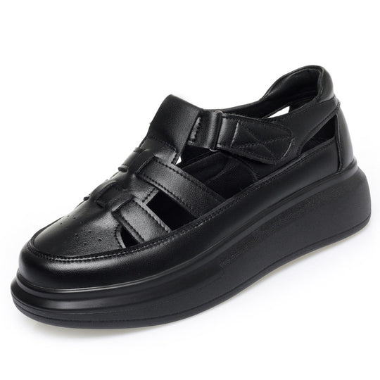 Damen Komfortable Sandalen mit verstellbarem Klettverschluss und atmungsaktivem Obermaterial R&B