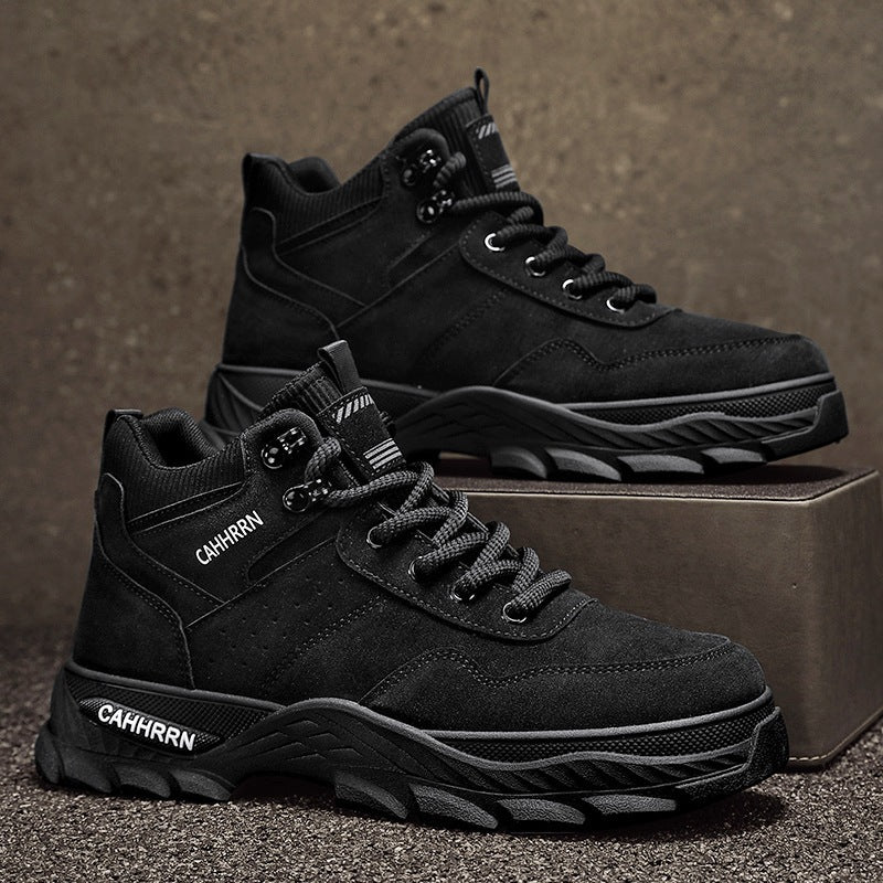 Herren robuste Freizeit-Wanderschuhe mit atmungsaktivem Obermaterial und rutschfester Sohle R&B