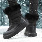 Damen Thermo-Winterstiefel mit wasserabweisender Beschichtung und kuscheligem Warmfutter R&B