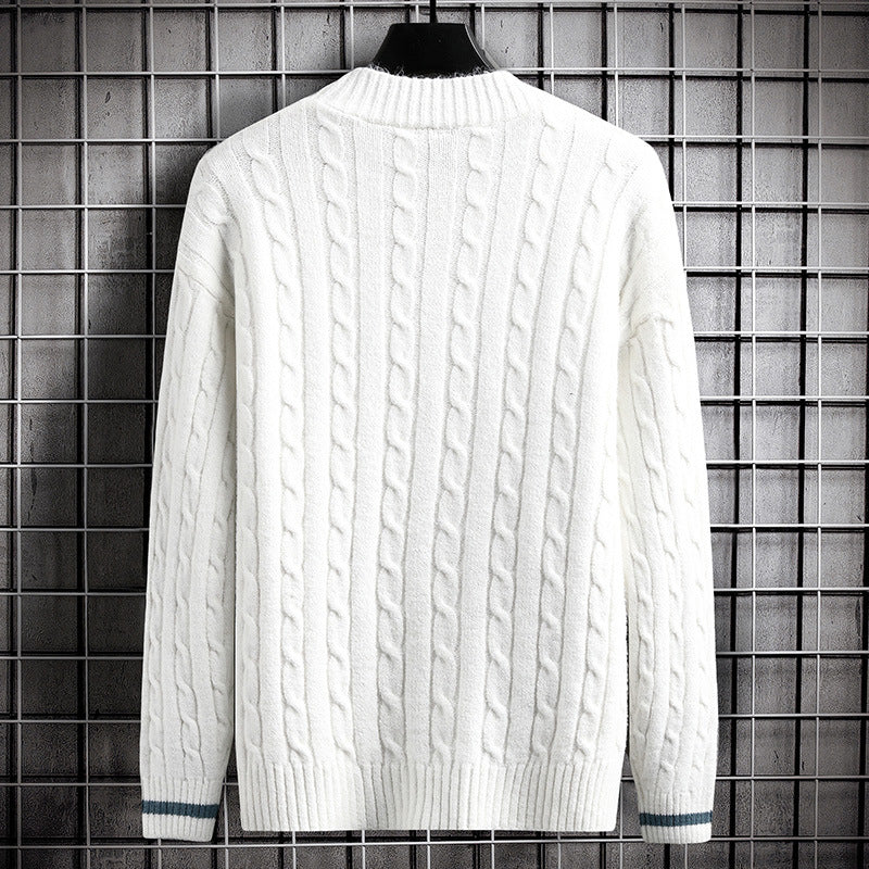 Damen Strickjacke mit Zopfmuster und Knopfdetails R&B