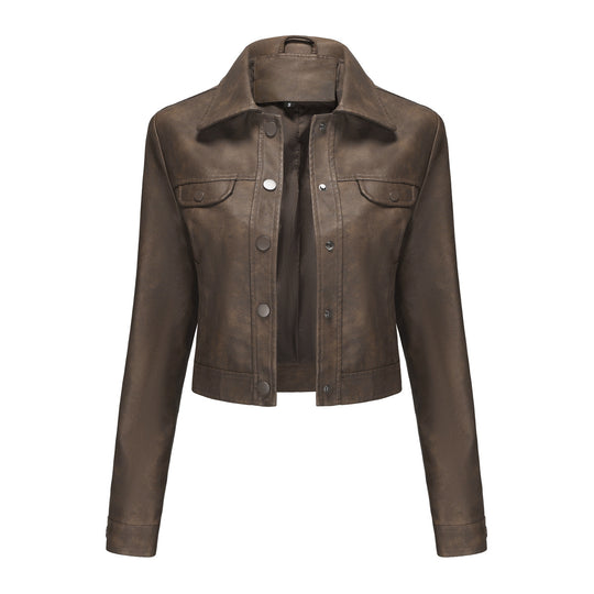 Damen modische kurz geschnittene jacke R&B
