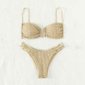 Damen Buste Top Bikini mit elegantem Rüschendesign R&B