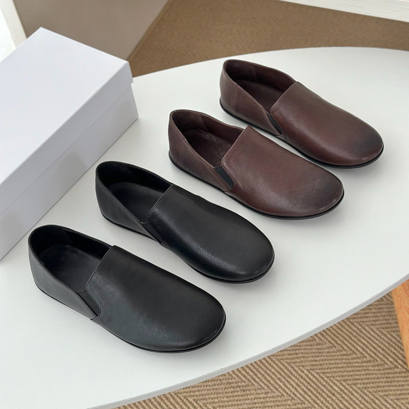 Damen Bequeme und elegante Slipper aus hochwertigem Leder