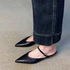Damen Slingback Ballerinas mit eleganter Spitze und verstellbarem Riemen R&B