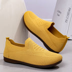 Damen Atmungsaktive und elastische Slip-On Schuhe