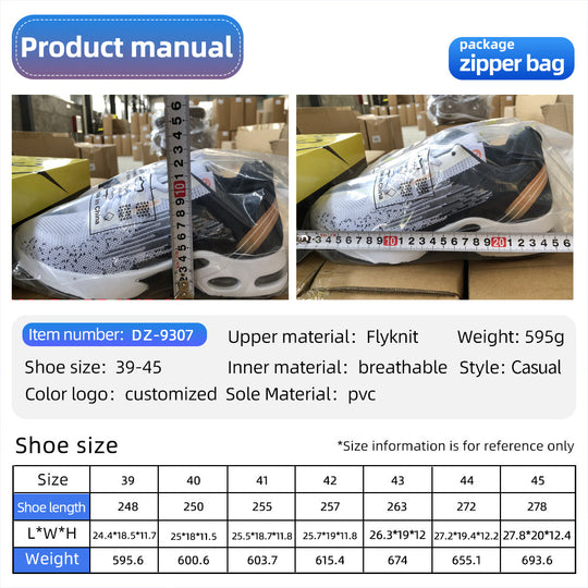 Damen Sportliche und atmungsaktive Sneakers mit rutschfestem Profil R&B