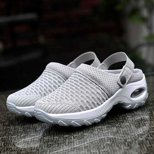 Damen Atmungsaktive Clogs mit flexiblem Riemendesign R&B