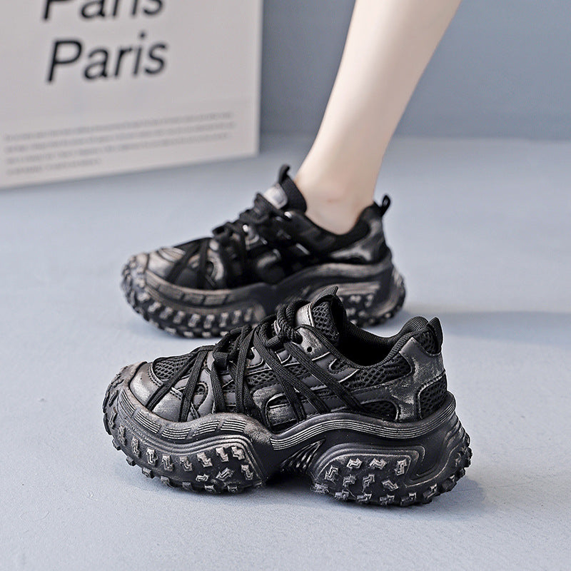 Damen Sportliche Freizeitsneaker mit innovativem Schnürsystem und rutschfester Sohle R&B