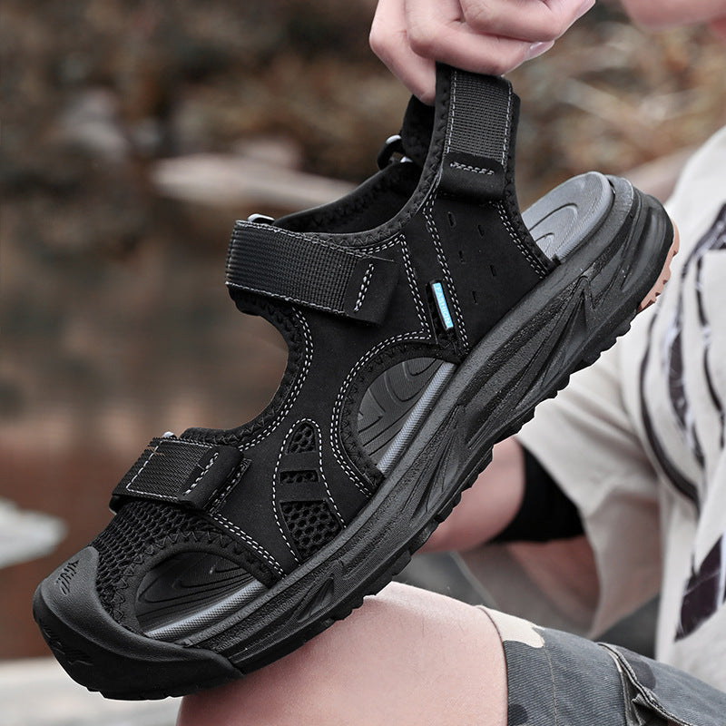 Herren Multifunktionale Outdoor-Sandalen mit verstellbaren Riemen R&B