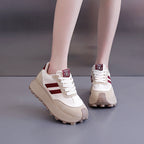Damen Plateausneaker mit moderner Designästhetik und hohem Tragekomfort R&B