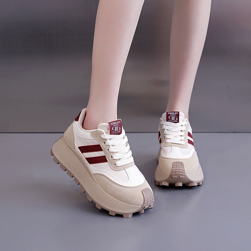 Damen Plateausneaker mit moderner Designästhetik und hohem Tragekomfort R&B