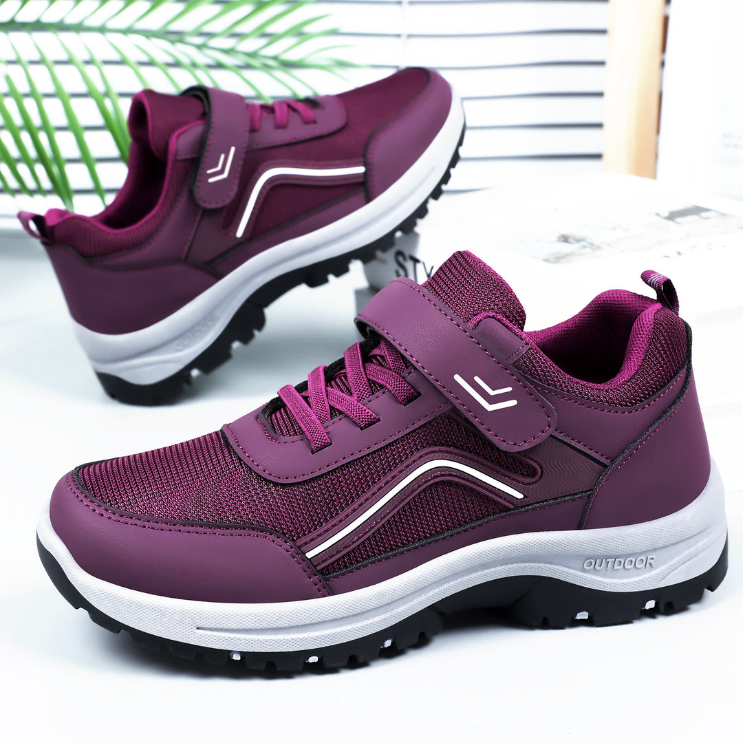 Damen Sportliche Outdoor-Sneakers mit robustem Sohlen-Design R&B