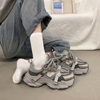 Damen Bequeme Chunky Sneakers mit innovativem Sohlen-Design R&B