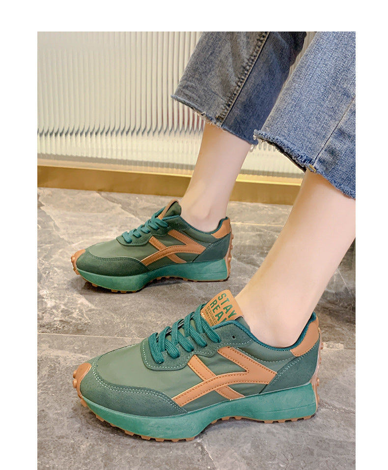 Damen Sportliche Sneaker mit atmungsaktiver Obermaterialstruktur und gedämpfter Sohle R&B