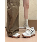 Damen sportliche Sneaker mit atmungsaktivem Mesh und Cushioning R&B