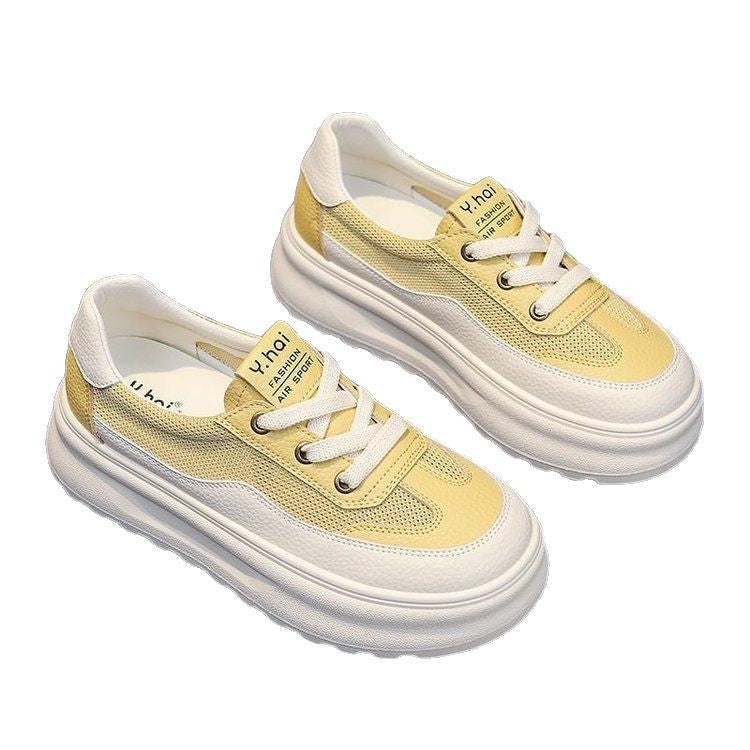 Damen Modische Sneaker mit dickem Sohlenprofil R&B