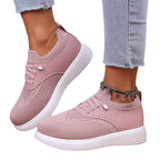 Damen Atmungsaktive Sneakers mit innovativem Strickdesign