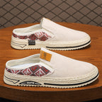 Damen Slip-On Freizeitschuhe mit modernem Ethno-Design