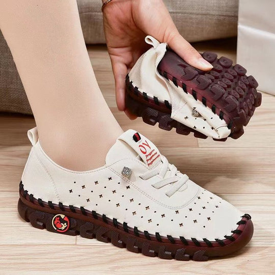 Damen Atmungsaktive Freizeitschuhe mit rutschfester Sohle und bequemem Fersenbereich R&B